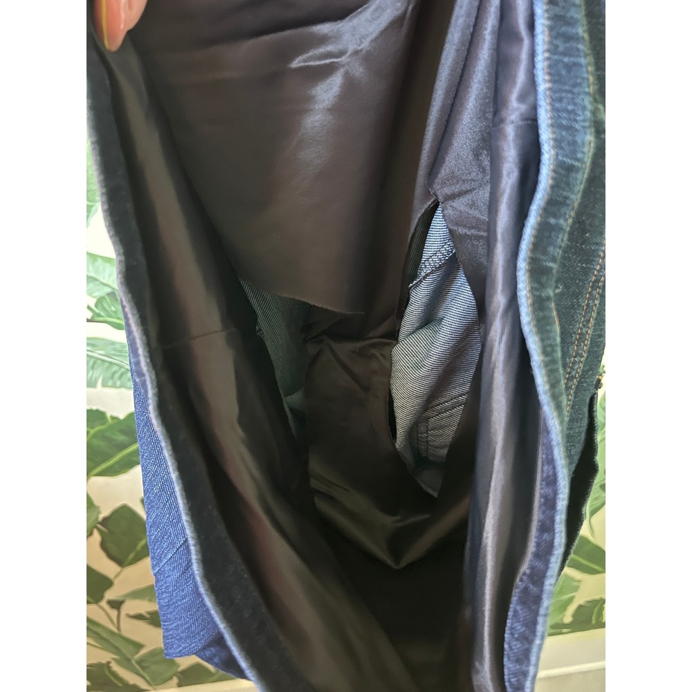 HUE Jean Leggings Women XL Dark Blue - Picture 7 of 9